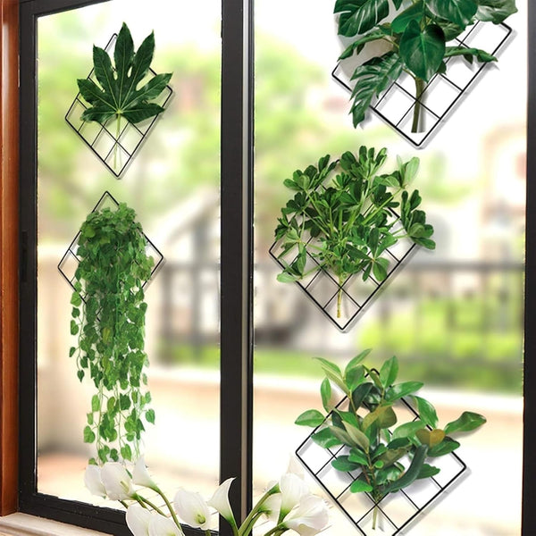 3D Green Plant Wall Sticker (Pack of 2) detail view