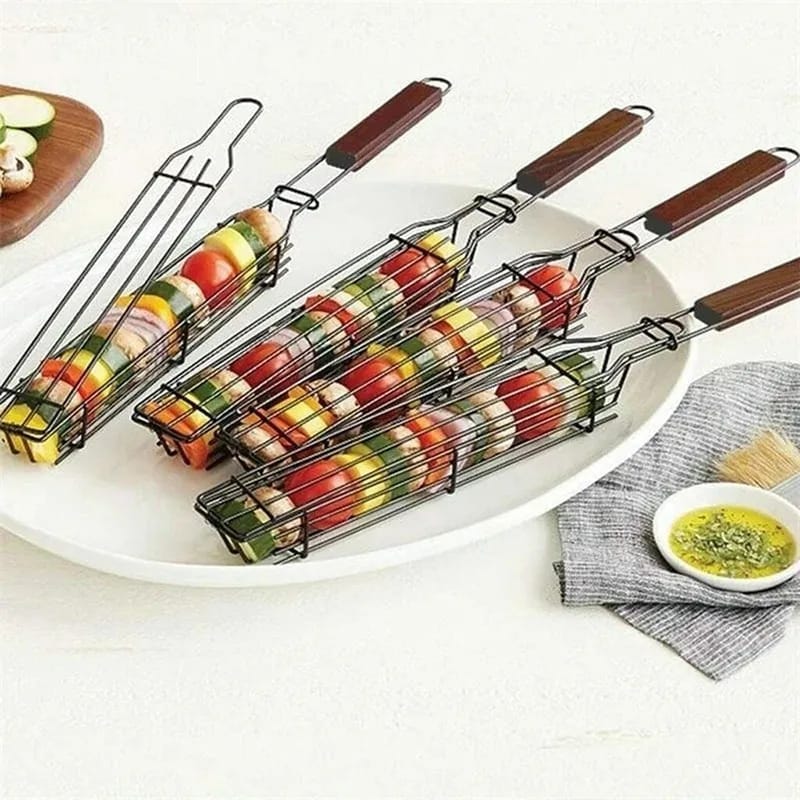 Non Stick BBQ Grilling Basket detail view