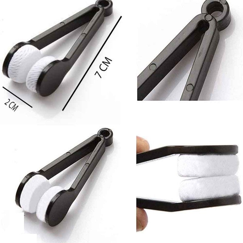 Mini Microfiber Eyewear Cleaning Brush 1Pcs detail view
