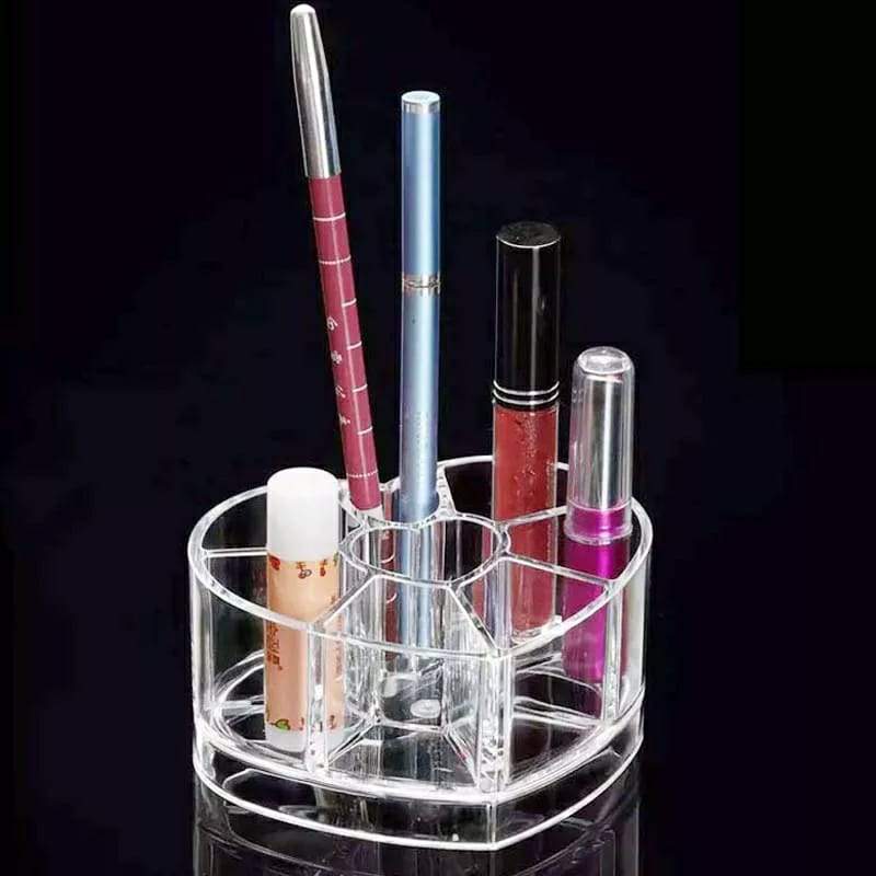 Acrylic Lipstick Organizer Heart Shape detail view