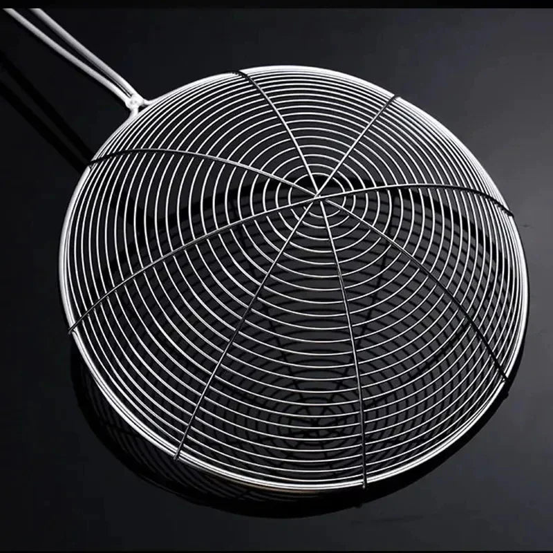 Steel Fry Strainer detail view