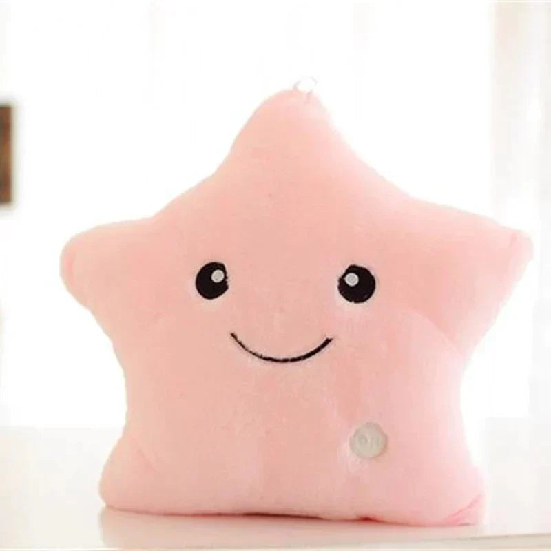 Soft Star Pillow With Glowing LED Light